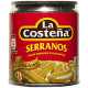 CHILES SERRANOS X 220 GRS LATA COSTEÑA 