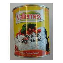 CHILE POBLANO ENTERO VALLEMEX X 780 RS 