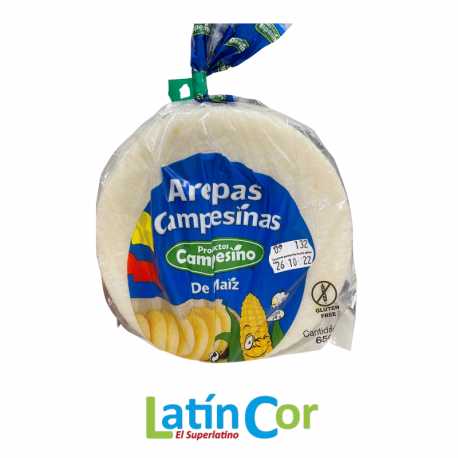 AREPA CAMPESINA BLANCA 650 GR