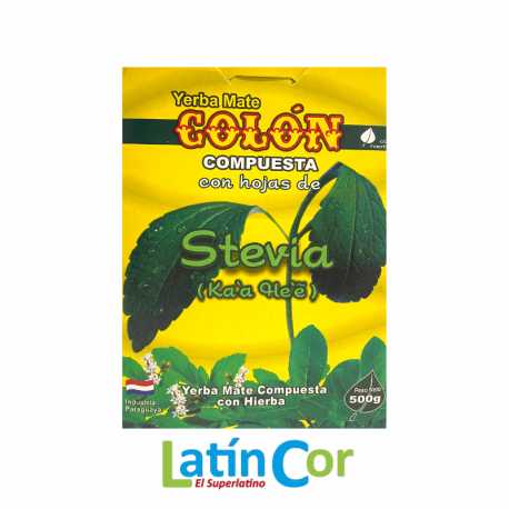 YERBA M. COLON STEVIA 500GR