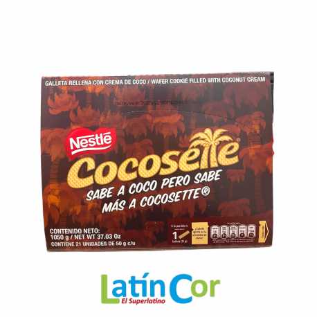 COCOSETTE 50 GRS - DS X24 UND
