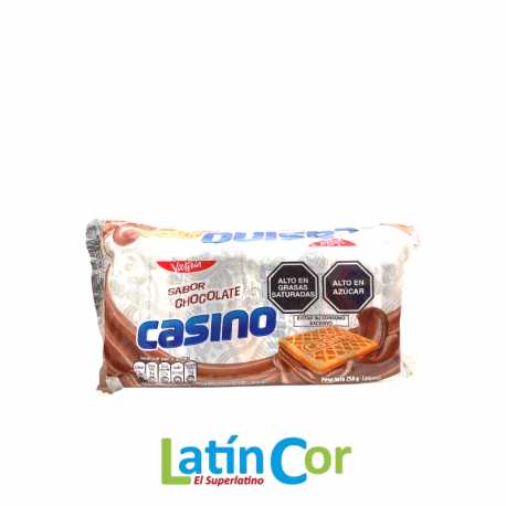 GALLETAS CASINO CHOCOLATE PAQUETE X 6 UNIDADES X 250 G