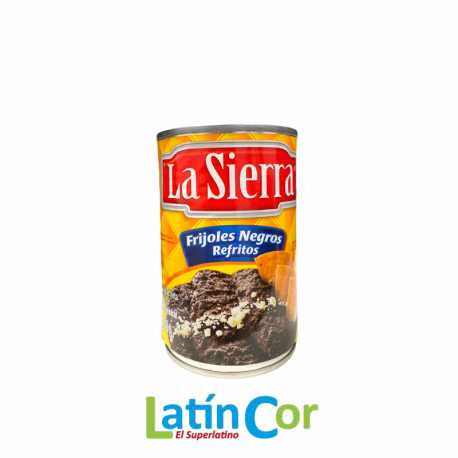 FRIJOLES NEGROS REFRITO LA SIERRA 430G
