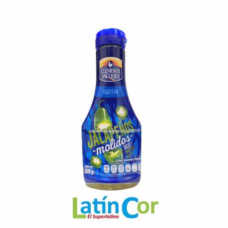 JALAPEÑOS MOLIDOS CLEMENTE JACQES X 220 G