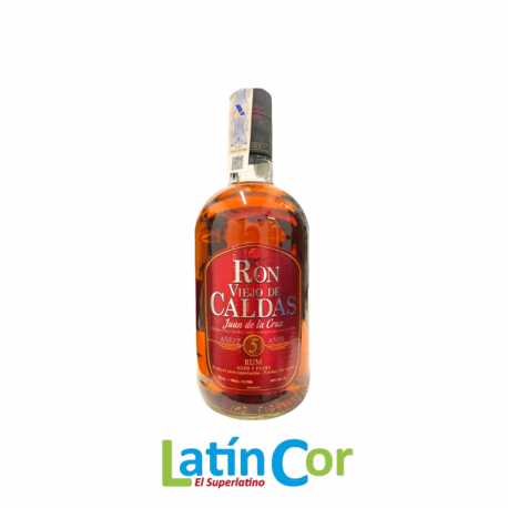 RON VIEJO DE CALDAS JUAN DE LA CRUZ 5 AÑOS X 700 ML