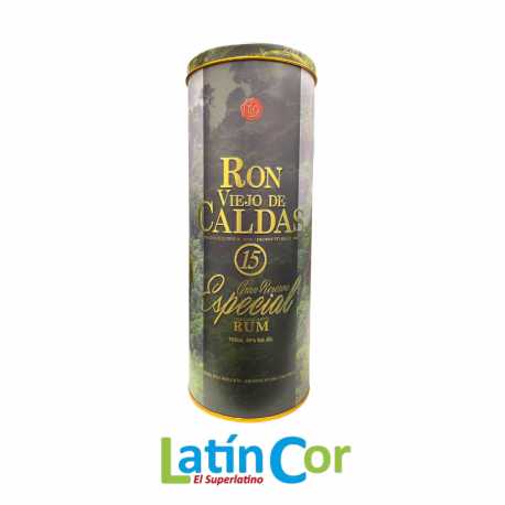 RON VIEJO DE CALDAS GRAN RESERVA ESPECIAL 15 AÑOS X 700 ML