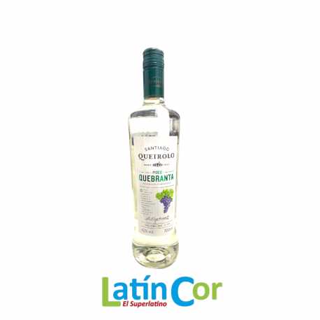 PISCO SANTIAGO QUEIROLO QUEBRANTA X 700 ML