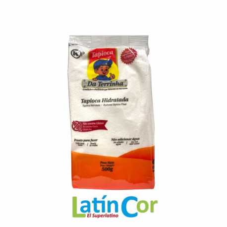 TAPIOCA HIDRATADA DATERRINHA 500g