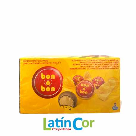 BON O BON CHOCOLATE X 18 UNIDADES (270 G)