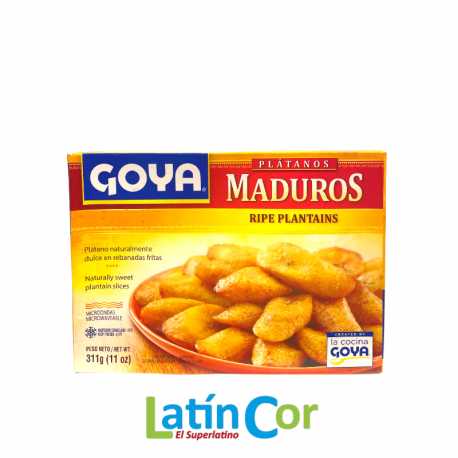 TAJADAS DE PLATANO MADURO GOYA 312 GR
