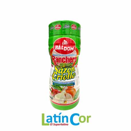 SAZON CRIOLLO RANCHERO SIN PIMIENTA 270G