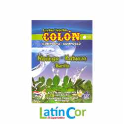 YERBA MATE COLÓN COMPUESTA MORINGA X 500 G