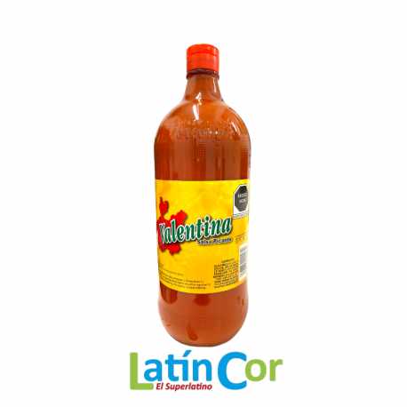 SALSA PICANTE ROJA VALENTINA X 1 LITRO 