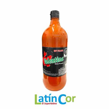 SALSA PICANTE NEGRA XX VALENTINA X 1 LITRO 