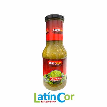 SALSA VERDE SABORMEX X 500 G