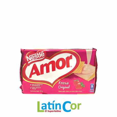 GALLETAS AMOR FRESA 