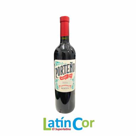 VINO PORTEÑO MALBEC NORTON X 750 ML