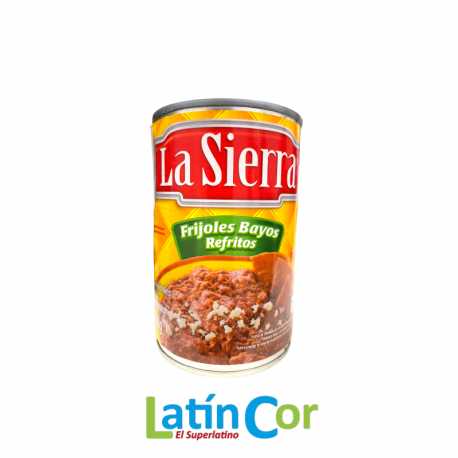 FRIJOLES BAYOS REFRITOS LA SIERRA 430G