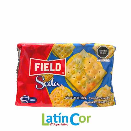 GALLETAS DE SODA FIELD X6U