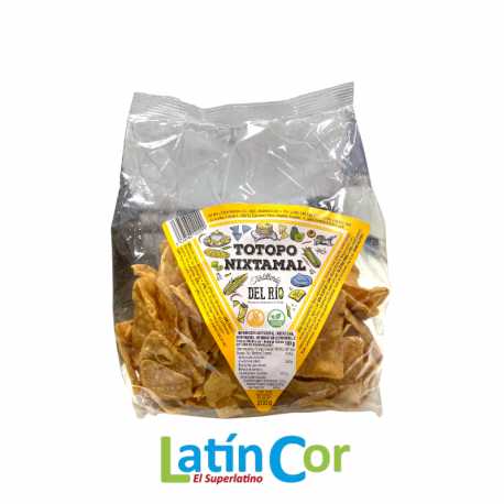 TOTOPOS MAÍZ NIXTAMAL X 200 G
