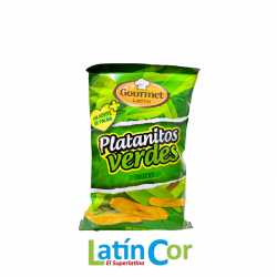 PLATANITOS VERDES GOURMET LATINO X 65 G