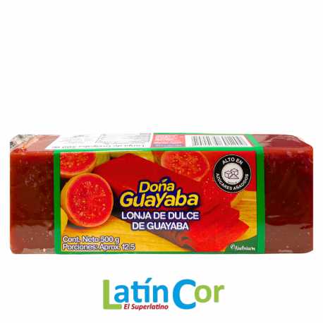 BOCADILLO LONJA DOÑA GUAYABA X 500 G