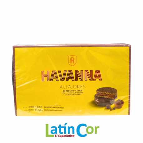 alfajores havann x6 chocolate