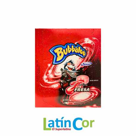 BUBBALOO FRESA SILVESTRE DS X60 UND