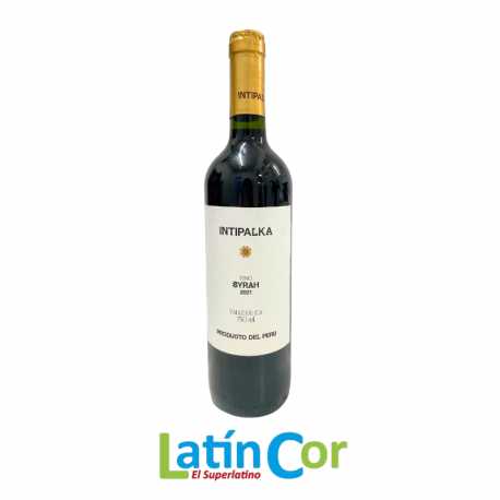VINO INTIPALKA SYRAH 2021 X 750 ML