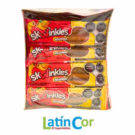 SKWINKLES RELLENOS X 12 UNIDADES (312 G)