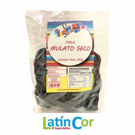 CHILE MULATO SECO EL SARAPE X 100 G