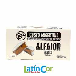 ALFAJOR BLANCO GUSTO ARGENTINO X 6 UNIDADES