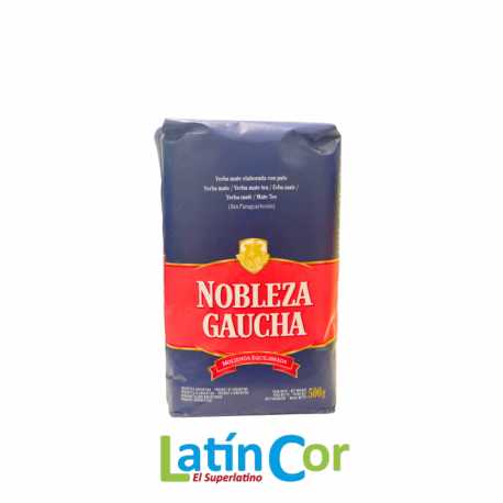 YERBA M. NOBLEZA GAUCHA AZUL 500G