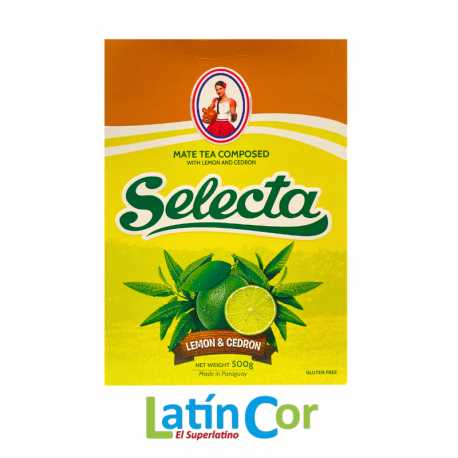 YERBA M. SELECTA COMP. CEDRO-LIMON 500GR