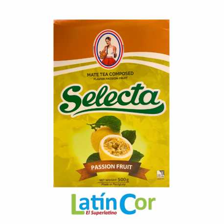 YERBA MATE COMPUESTA MARACUYÁ SELECTA X 500 G