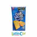GALLETAS CLUB SOCIAL PAQUETE X 6 UNIDADES (156 G)