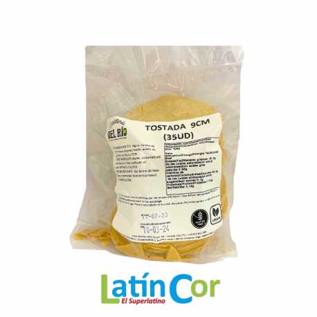TOSTADAS 9 CM TORTILLERÍA DEL RÍO (35 UNIDADES)