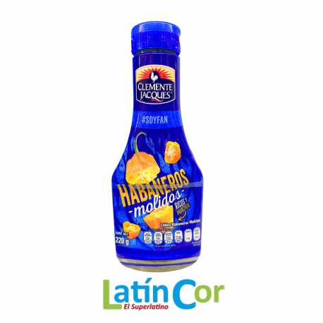 CHILES HABANEROS MOLIDOS CLEMENTE JACQ 220G