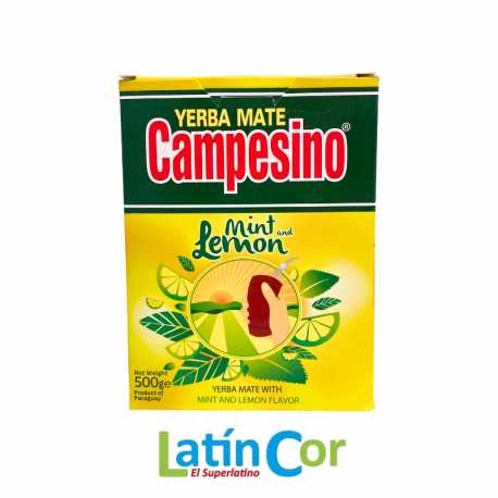 YERBA M. CAMPESINO MENTA-LIMON 500GR