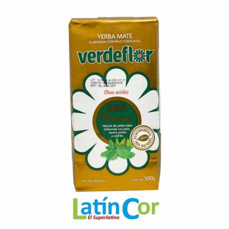 YERBA MATE VERDEFLOR HIERBAS SERRANAS PREMIUM X 500 G