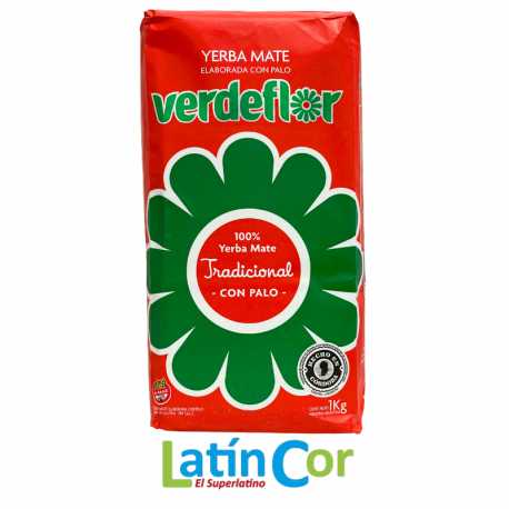 YERBA MATE VERDEFLOR TRADICIONAL X 1 KG
