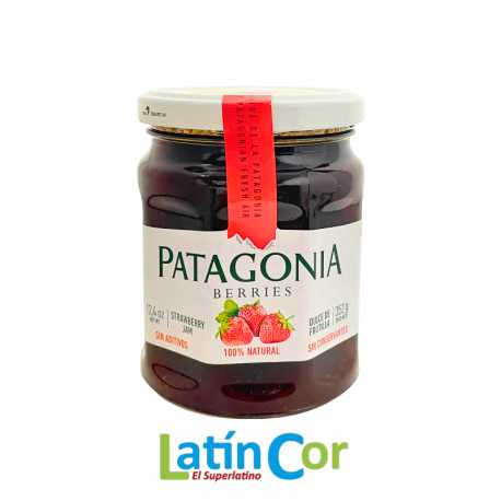 DULCE DE FRUTILLA PATAGONIA X 352 G