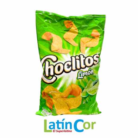 CHOCLITOS PASABOCAS DE MAIZ SABOR ARTIFICIAL LIMON X 230 GRS 