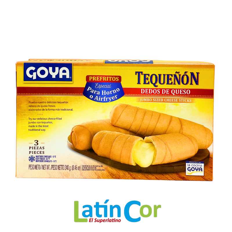 TEQUEÑON GOYA X 3 UNIDADES (240 G) - Latincor - El Superlatino