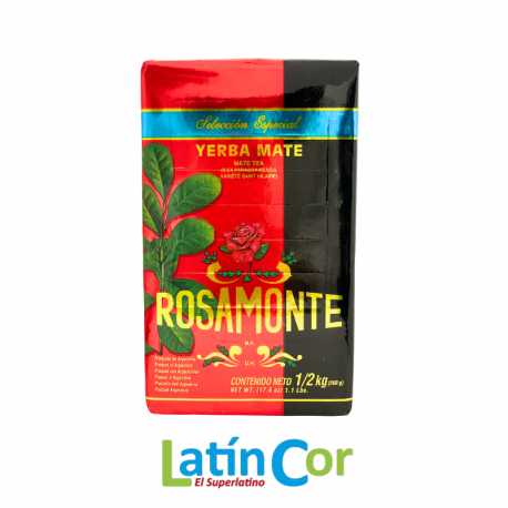 YERBA MATE ROSAMONTE ESPECIAL X 500 G