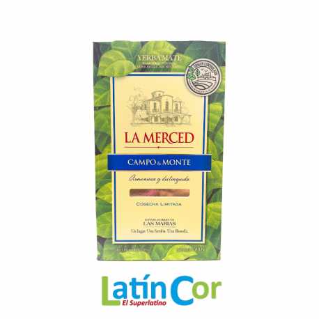 YERBA MATE LA MERCED CAMPO & MONTE X 500 G