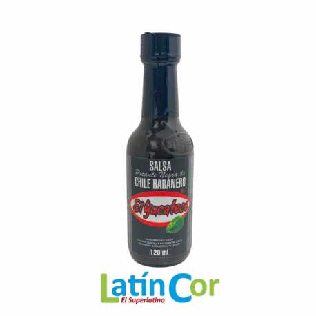 SALSA NEGRA HABANERA YUCATECO X 120 ML 