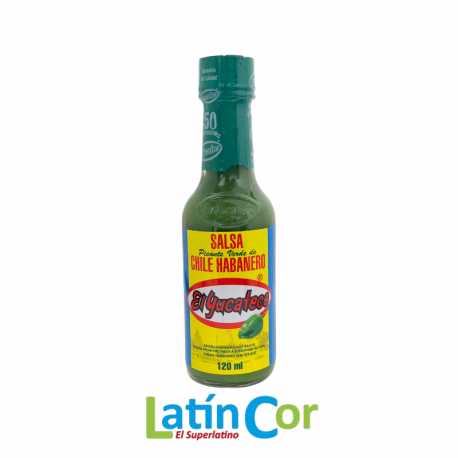 Salsa habanero verde el yucateco