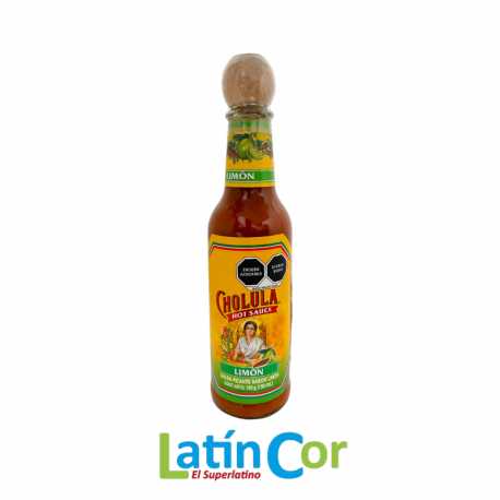 SALSA CHOLULA LIMÓN X 150 ML