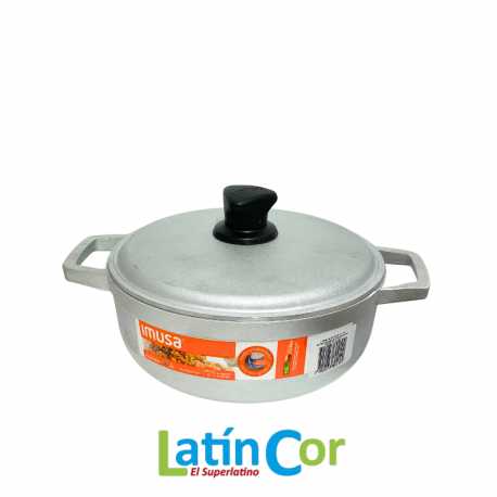 CALDERO IMUSA NÚMERO 3 (ALUMINIO FUNDIDO) 20 CM-2 L